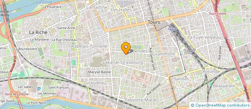 localisation de l'entreprise DISPONERE  ROCHECORBON