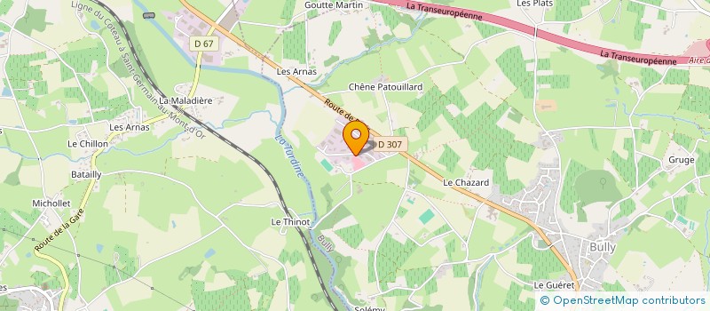 localisation de l'entreprise DISPONIBILITE DE SERVICES D'AMBULANCES (D.S.A.)  BULLY