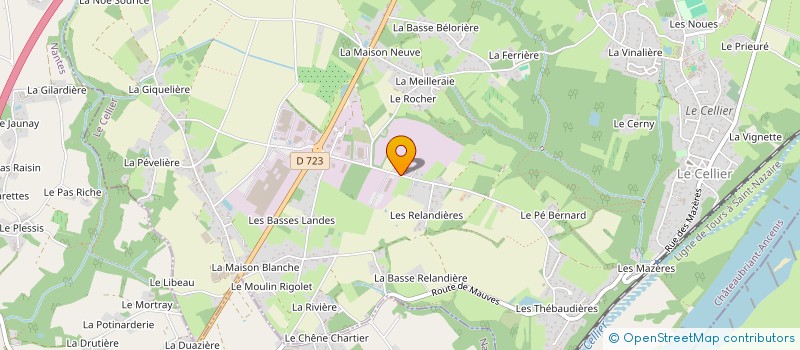 localisation de l'entreprise DISPOSEO  LE CELLIER