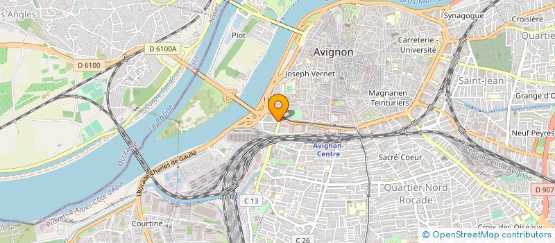 localisation de l'entreprise DISPOSI ETUDE CONTRA LOCAT INDIVI CAUTIO à AVIGNON
