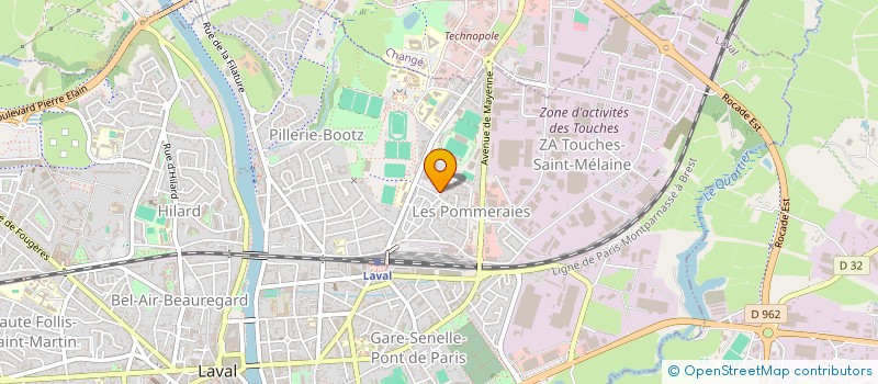localisation de l'entreprise DISPOSITIF A.I.R à LOUVERNE
