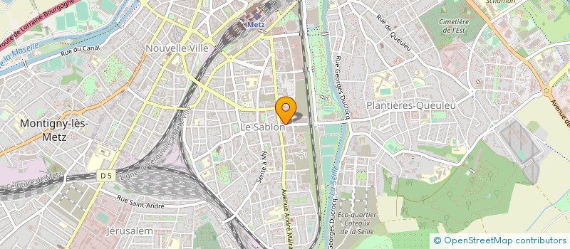 localisation de l'entreprise DISPOSITIF D'APPUI A LA COORDINATION 57 à METZ