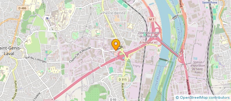 localisation de l'entreprise DISPRESS à OULLINS-PIERRE-BENITE