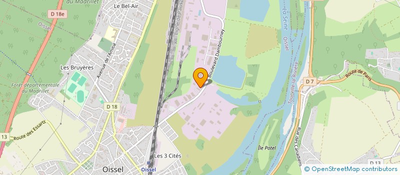 localisation de l'entreprise DISPRO NORMANDIE  OISSEL