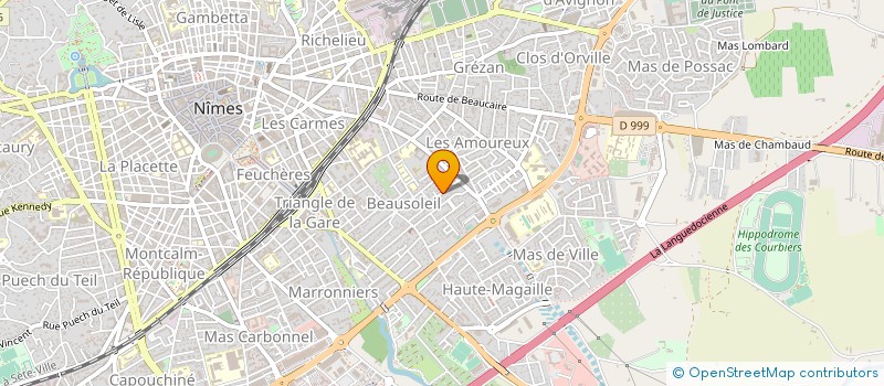 localisation de l'entreprise DISPROFRAIS SA à NIMES