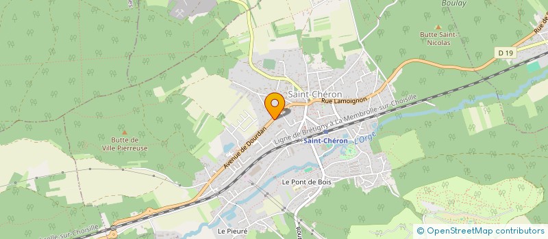 localisation de l'entreprise DISPROMAG à SAINT-CHERON