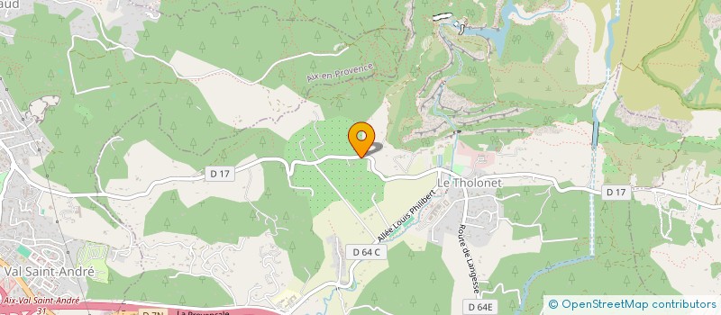 localisation de l'entreprise DISQUES DE LA SAINTE VICTOIRE  BEAURECUEIL