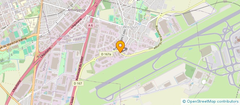 localisation de l'entreprise DISQUES INVESTISSEMENTS AUDIO VIDEO à WISSOUS