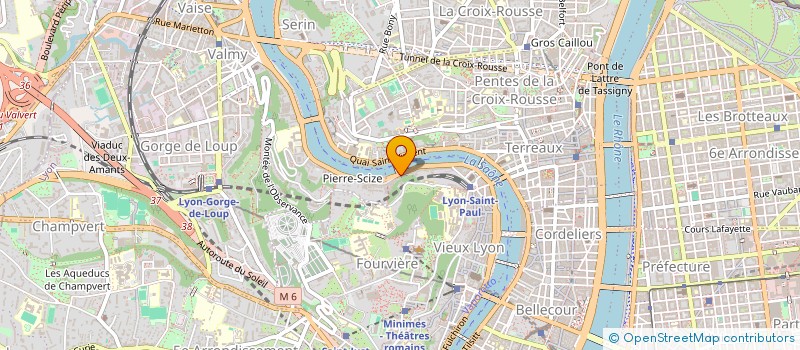 localisation de l'entreprise DISQUES PUZZLE à LYON