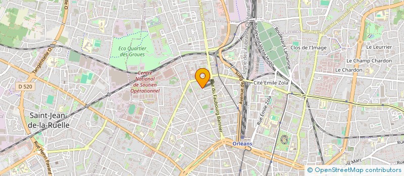 localisation de l'entreprise DISQUOVERY à ORLEANS
