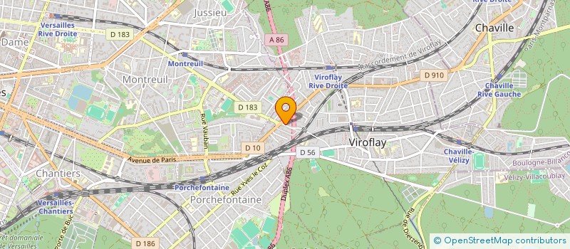 localisation de l'entreprise DISRUPTIVE DYNAMICS  VIROFLAY