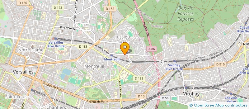 localisation de l'entreprise DISRUPTIVE NETCARE ASSISTANCE 24 à VERSAILLES