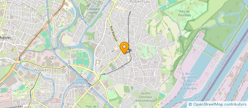 localisation de l'entreprise DISS & CO  STRASBOURG