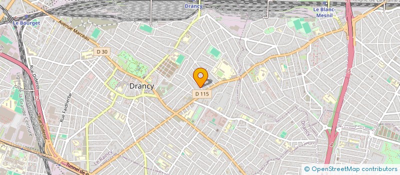 localisation de l'entreprise DISS K à DRANCY