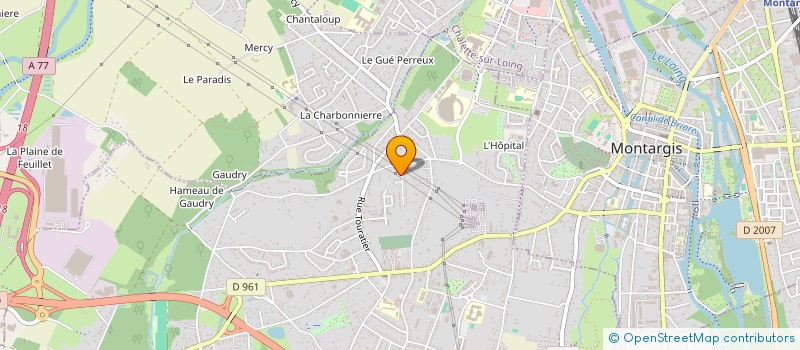 localisation de l'entreprise DISSA AUTO 45 à VILLEMANDEUR
