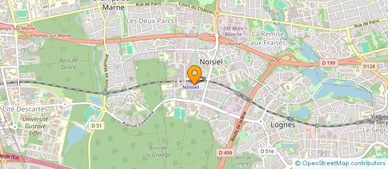 localisation de l'entreprise DISSA SAGNA SECURITE PRIVEE à NOISIEL