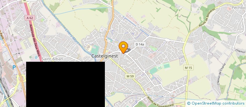 localisation de l'entreprise DISSANI  CASTELGINEST