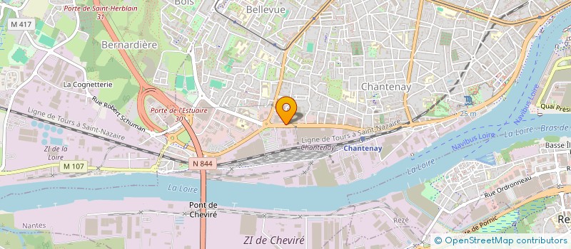 localisation de l'entreprise DISSARD LANGLOIS à NANTES