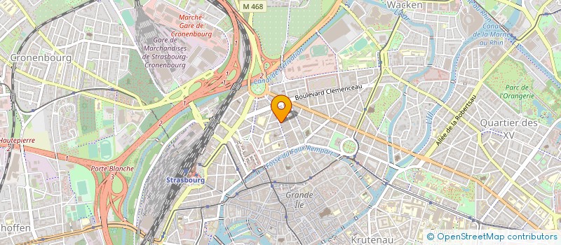 localisation de l'entreprise DISSEMBLANCE à STRASBOURG