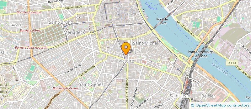 localisation de l'entreprise DISSIDENCE ROCK  BORDEAUX