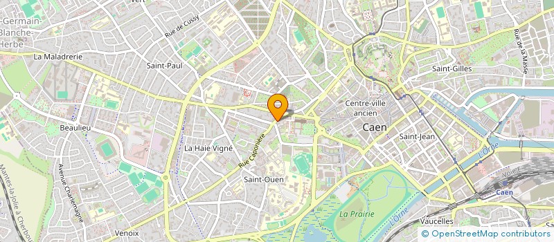 localisation de l'entreprise DISSIDENCE UTOPIQUE - NEO ESTHETIQUE à CAEN