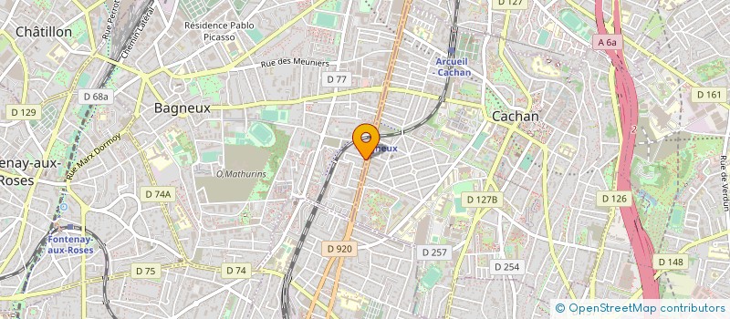 localisation de l'entreprise DISSIDENTE à BAGNEUX