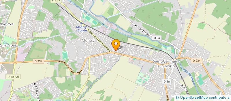 localisation de l'entreprise DISSNEY AUTOMOBILES  MONTRY