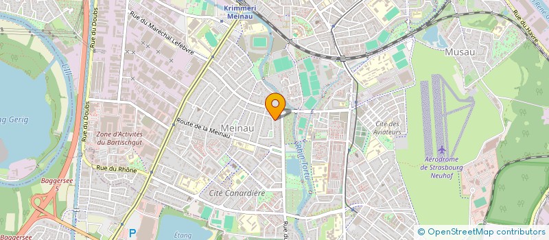 localisation de l'entreprise DISSONANCE(S) à STRASBOURG