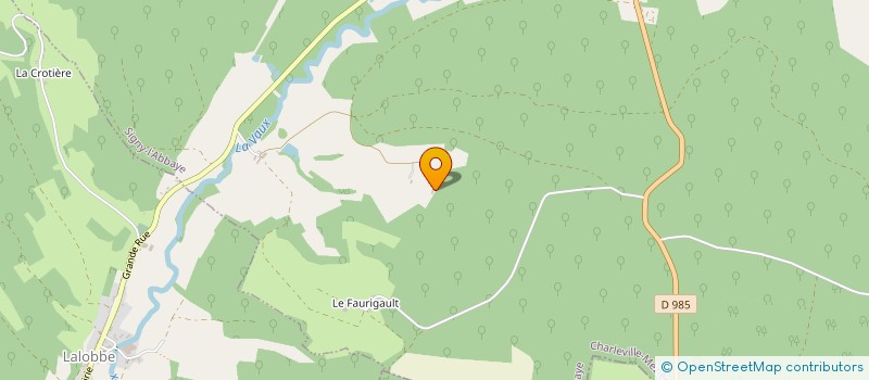 localisation de l'entreprise DIST PAROISSIAUX THIERACHE à SIGNY L'ABBAYE