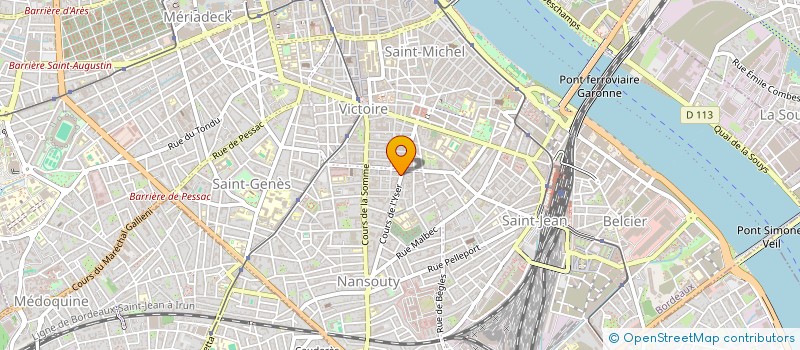 localisation de l'entreprise DISTANCE  BORDEAUX