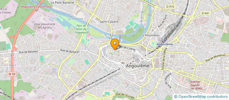 localisation de l'entreprise DISTANT SHORE à ANGOULEME