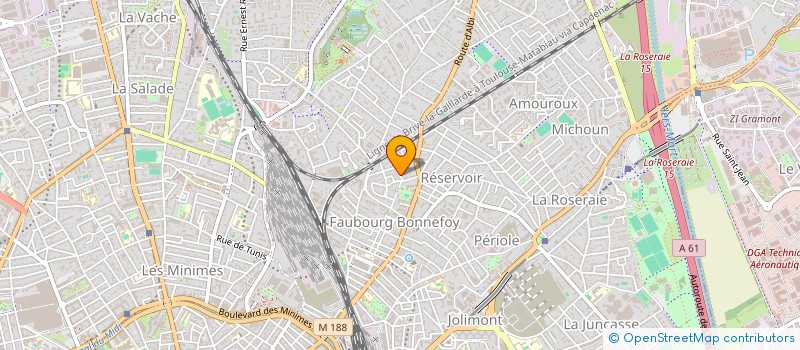 localisation de l'entreprise DISTELEC à TOULOUSE