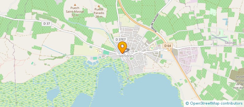 localisation de l'entreprise DISTIL  VENDRES