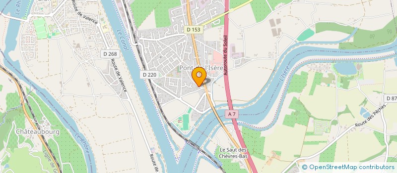 localisation de l'entreprise DISTIL MOTO à PONT-DE-L'ISERE