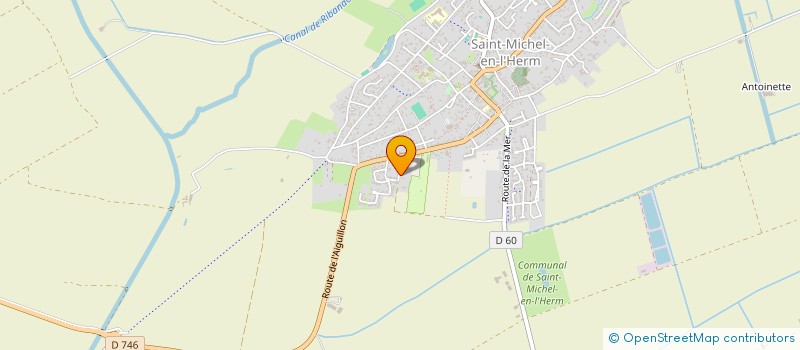 localisation de l'entreprise DISTILLERIE AESTUS  SAINT-MICHEL-EN-L'HERM