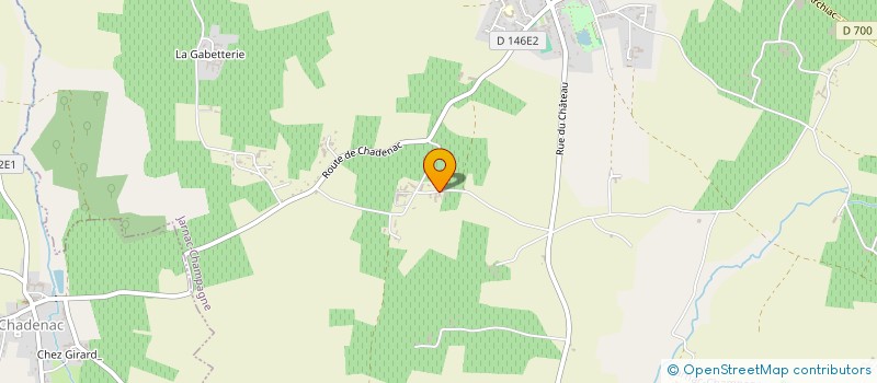 localisation de l'entreprise DISTILLERIE BRUSSEAU  JARNAC-CHAMPAGNE