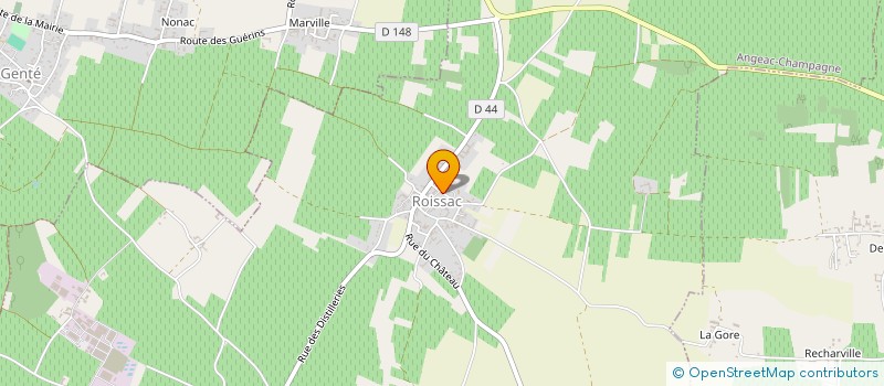localisation de l'entreprise DISTILLERIE DE LA SALAMANDRE à ANGEAC-CHAMPAGNE
