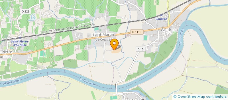 localisation de l'entreprise DISTILLERIE DE SAINT-MARTIN DE SESCAS à SAINT-MARTIN-DE-SESCAS