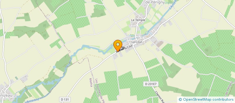 localisation de l'entreprise DISTILLERIE GACON à LES TOUCHES DE PERIGNY