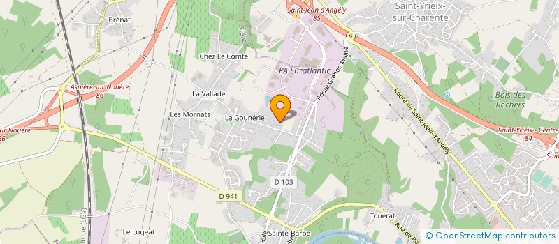 localisation de l'entreprise DISTILLERIE GERARD FARINAUX à TROIS-PALIS