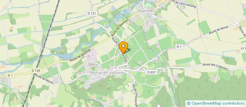 localisation de l'entreprise DISTILLERIE MICHEL OGIER à MORAS-EN-VALLOIRE