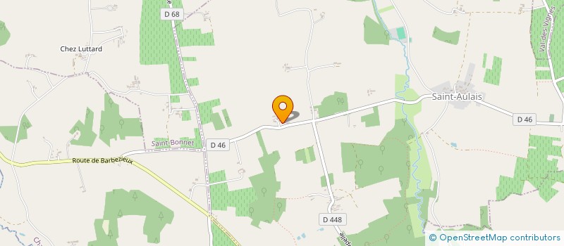 localisation de l'entreprise DISTILLERIE THOMAS BONNEAU à SAINT-AULAIS-LA-CHAPELLE