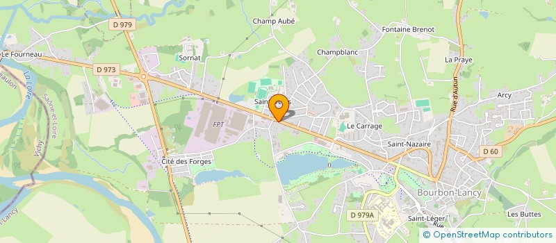 localisation de l'entreprise DISTINC'TIFF à BOURBON-LANCY