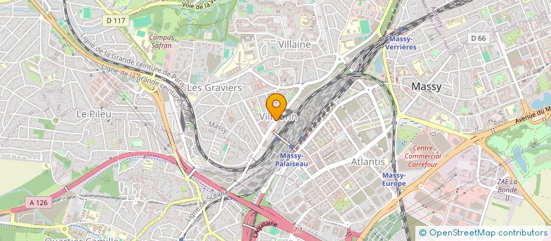 localisation de l'entreprise DISTINCT CONSULTING à MASSY