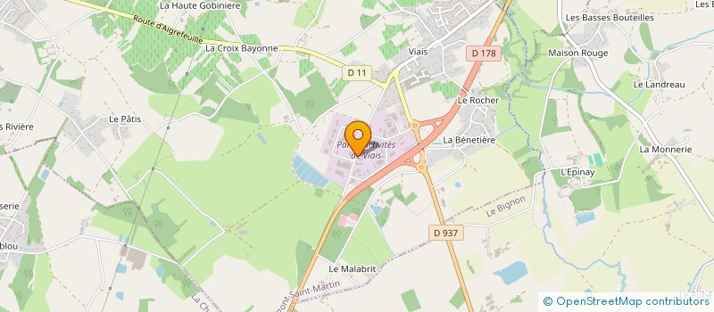 localisation de l'entreprise DISTINCTIO à PONT-SAINT-MARTIN