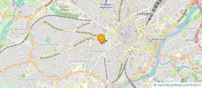 localisation de l'entreprise DISTINCTIV'RENT à LIMOGES