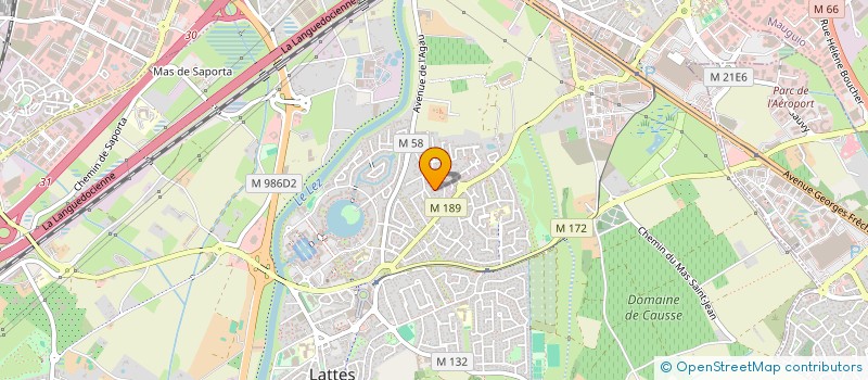 localisation de l'entreprise DISTINGO à LATTES