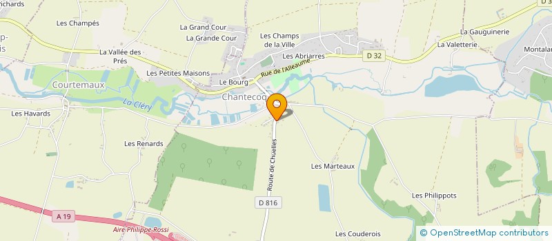 localisation de l'entreprise DISTINGUO à CHANTECOQ