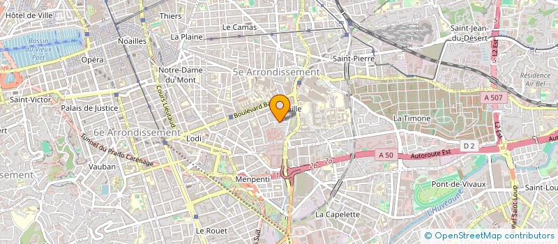 localisation de l'entreprise DISTORSION à MARSEILLE