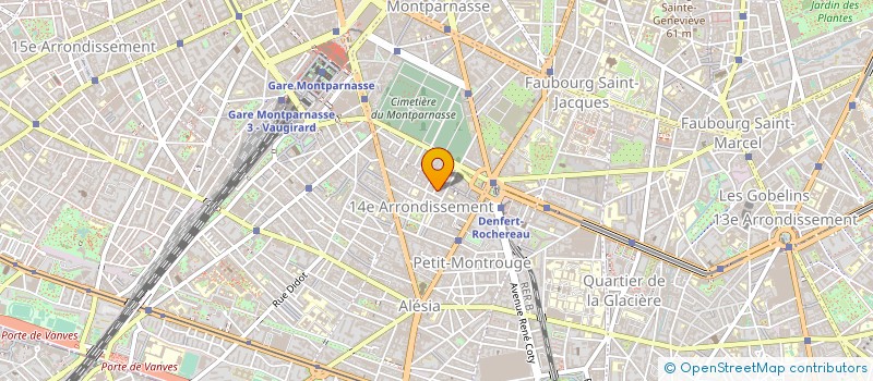 localisation de l'entreprise DISTORSION FILMS  PARIS